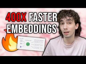 400x Faster Embeddings! - Static & Distilled Embedding Models