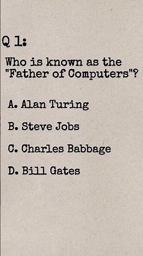 Computer MCQ Quiz | Computer multiple choice questions #quiz #computer #shorts