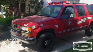 1999 Chevy Suburban 4x4, 7.4L BigBlock Fire Marshal Truck VIDEO | Unique US Imports