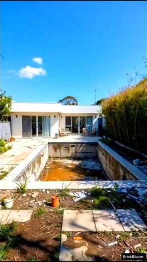 Backyard Pool Transformation That Looks Unreal#timelapse #restoration #please