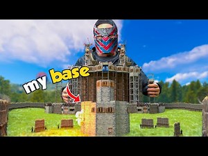 I Built my Base INSIDE a CLANS COMPOUND - A Rust Movie