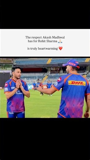 The respect Akash Madhwal has for Rohit Sharma 🫡