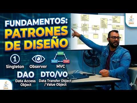 💻 Patrones de Diseño en Java | Singleton, MVC, DAO y más 🚀