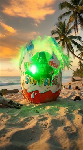 Darth Vader's Kinder Surprise! 🍫⚔️ | The Ultimate Galactic Toy