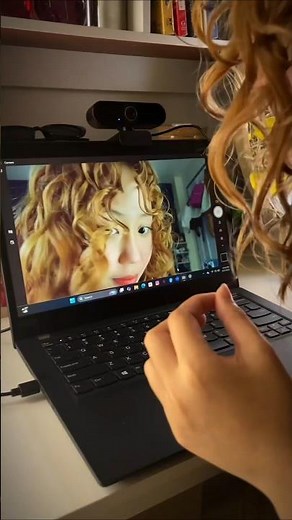 What is the secret behind the laptop camera light? 📸