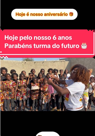 Hoje é nosso aniversário 🎁 cadê os parabéns. #cultura 🇦🇴🇵🇹🇧🇷🇿🇦🇫🇷🇨🇩🇿🇲🇳🇬#povo #identidade