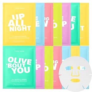 Amazon.com : I DEW CARE Collagen Sheet Mask Variety Pack - 14 Days Facial Masks Skincare Korean | Hydrating Collagen Face Mask, Moisturizing Beauty Skin Care, Sheet Masks for Women, Stocking Stuffers,14EA : Beauty & Personal Care