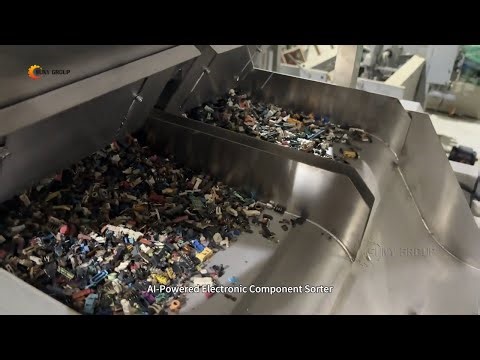 AI-Powered Electronic Component Sorting - WEEE Recycling Plant