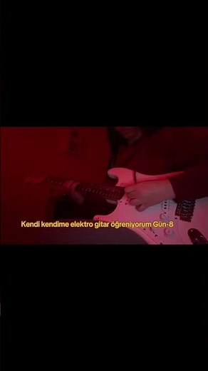 Gün-8 Dktt Dilerim ki #guitar #guitarcover #electricguitar #tutorial