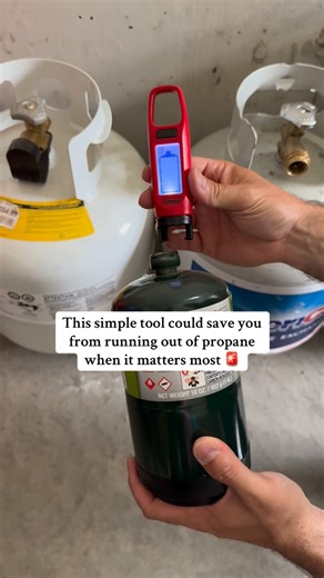Housewife Prepper on Instagram: "💥Middle of a snowstorm, heater running, no warning..propane’s gone. A scale would’ve told you days ago. Propane doesn’t run out slowly..it runs out suddenly. A scale is the difference between being prepared and being caught off guard. 💥Comment ‘LINK’ and I’ll send you the direct link to the digital propane scale! The one shown in the video is discontinued so I found a better one that even weighs tanks as big as 40LB #reels #propane #safety #amazon