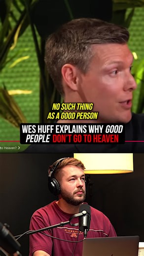 Experience The Truth ✝️ on Instagram: "Wes Huff breaks down why none of us are truly good - and why that's actually good news.🤔 👉Check out our FULL REACTION on our Youtube or listen on Spotify & Apple Podcasts - EP.126 #weshuff #christian #jesus #christianreels #christiantiktok #faith #jesuslovesyou"