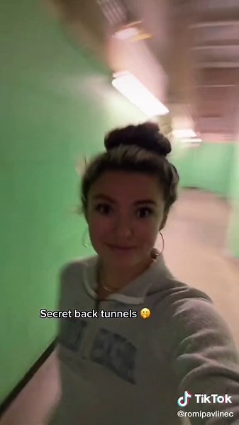 Found a secret tunnel entrance at the mall 🤭