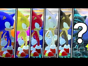 EVOLUTION OF SONIC FORMS IN SONIC 4 (DARK,SUPER,HYPER,FIRE AND MORE)