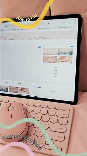 aesthetic Notion life planner ✨ #notion #digitalplanner #aestheic #notionplanner