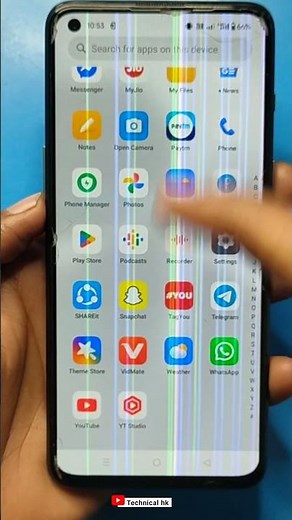 💥how to fix vertical line on phone screen/phone ki screen par line kaise hataye #shortvideo #shorts