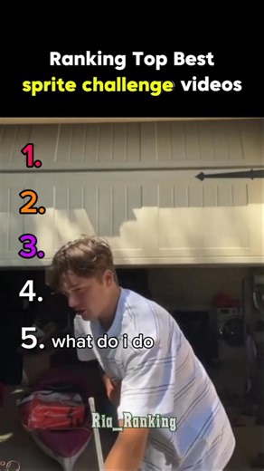 Ranking Top Best sprite challenge videos