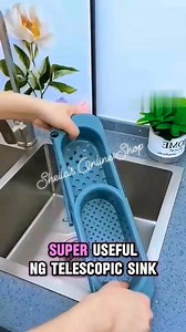 "Keep it neat with the Telescopic Sink Rack—expandable, drainable, and perfect for any kitchen sink! 🧽✨ DITO MABIBILI 👇 https://s.shopee.ph/2qH045rHHC #SinkRack #ExpandableStorage #KitchenOrganizer #TelescopicRack #DrainBasket | Sheila's online shop