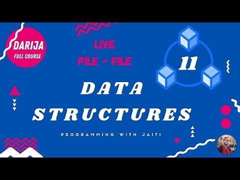 Structures de données en C (Les piles & Les files ) - Full Course Live