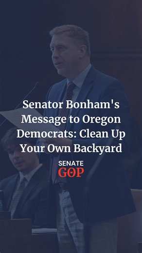 257K views · 12K reactions | Oregon Democrats are confused as to where they legislate. While Oregon Democrats rant about Trump and D.C. politics, Senator Daniel Bonham cleared up that confusion by reminding them of where they serve and who they serve, and the crisis’s they have created: under their leadership, Oregon is in decline, Portland is dragging the state down, and Oregonians are tired of paying the price. #orpol #orleg | Oregon Senate Republicans | Facebook
