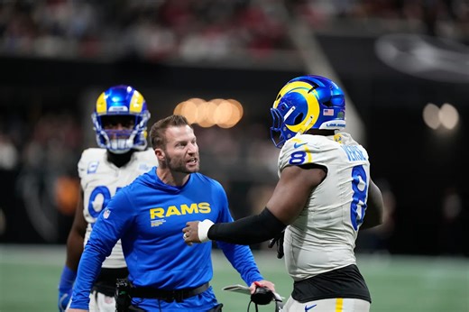 Caleb Williams presents an elusive challenge for Jared Verse, Rams' defense in their playoff meeting