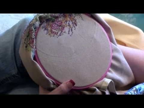 Cross Stitching over 2 on Linen - Julie's Cross Stitch Tips