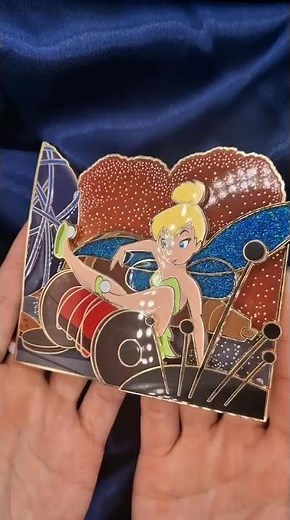 Tinkerbell Jumbo 100 Disney Licensed Pin - Artland - Pulse Gallery - #peterpan #disneypins