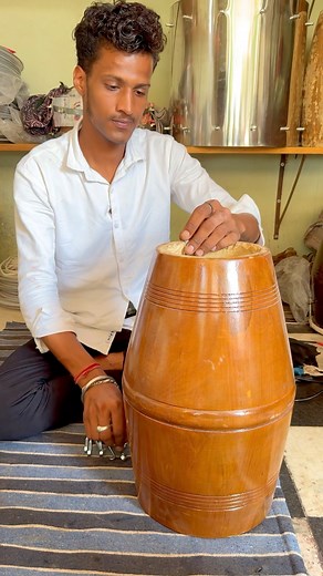 990K views · 6.2K reactions | Amazing technique of making ancient musical instruments from leather | Mr Nokha | Facebook