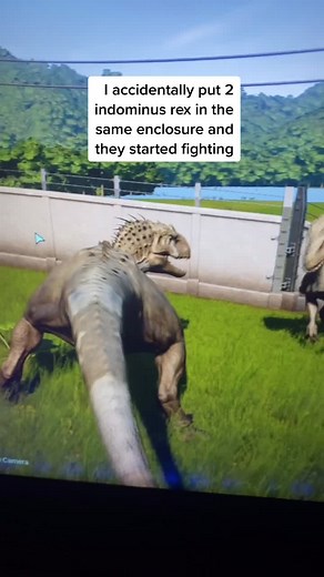 Indominus Rex Enclosure in Jurassic World Evolution