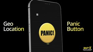 The 24/7 Security Mobile App includes a PANIC BUTTON on your phone. This cutting-edge mobile security application turns your smart phone into your personal home alarm management system. The application is free to download, connects you directly to the 24/7 Security Command Centre and instantly informs you of any activity on your monitored premises. The 24/7 App is available at NO COST to our Armed Response subscribers! Contact us for more information 011 444 2237 / info@24-7security.co.za #team2
