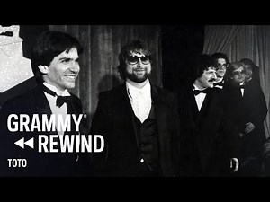 Watch Toto's Big GRAMMY Win For Record Of The Year For "Rosanna" At The 1983 GRAMMYS | GRAMMY Rewind