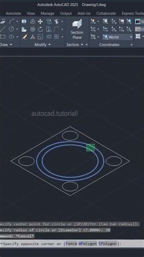 Autocad - Elbow (3D tutorial ) #autocad #architecture #design