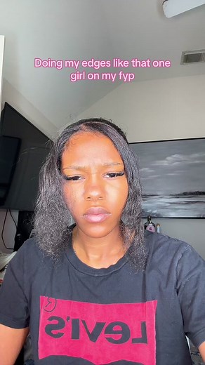 How to Slay Your Edges with Natural Hair 🤩😭