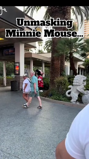 #CapCut #disneyland #minnie #mascot #public