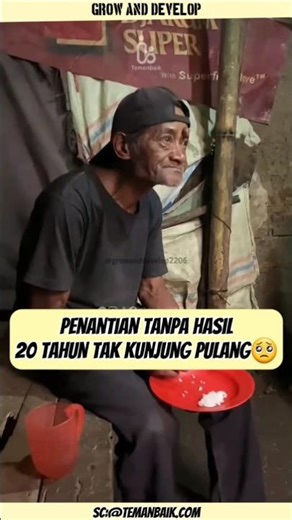 20 Years of Waiting for His Son Who Never Returned || The Touching Story of Mbah Mamad ‼️