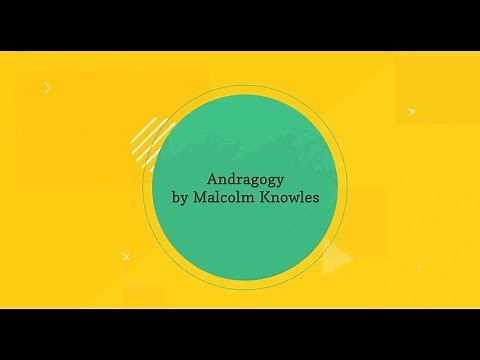 Assumptions About Learners / Malcolm Knowles