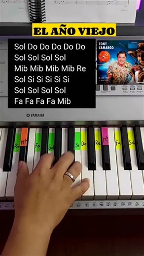 A N T H O N Y C A L V A | Piano on Instagram: "El Año Viejo #piano #pianotutorial #tutorial #pianolearning #felizaño2026 By: Tony Camargo"