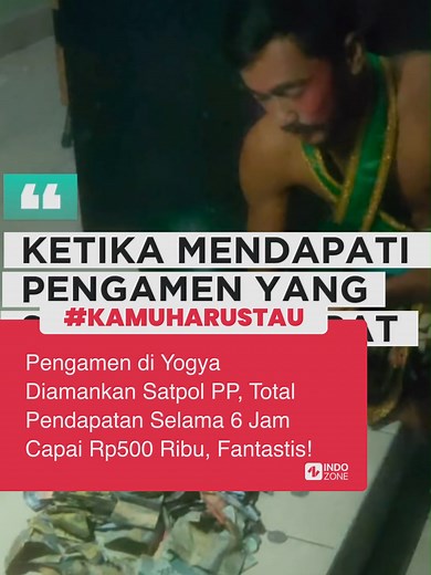 Pengamen Jalanan Yogyakarta Raih Pendapatan Fantastis Rp510.000