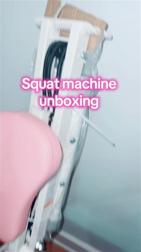 Squat, rider machine, unboxing Tone your legs and shape the glutes #squatmachine #gluteworkoutchallenge #unboxing #glutegrowthworkout