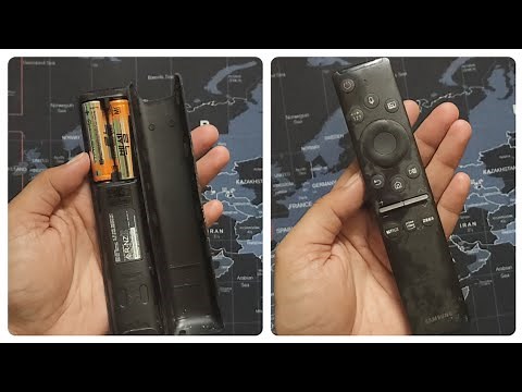 Samsung Tv Remote Battery Change | How to replace Samsung Tv Remote Batteries