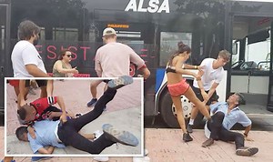 Bus driver involved in violent fight in Ibiza