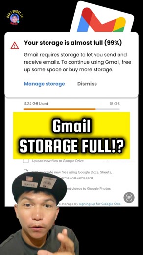 1M views · 8.8K reactions | Kahit hindi pa Full Storage ang Gmail Account mo Gawin mo na ito #FullStorageGmail #Gmail #dailyguidestv #fyp | Daily Guides TV | Facebook