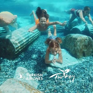 801 reactions · 71 shares | Which would you prefer, to dive into history or into turquoise? Only in Turkey you can have both! | Go Türkiye | Facebook