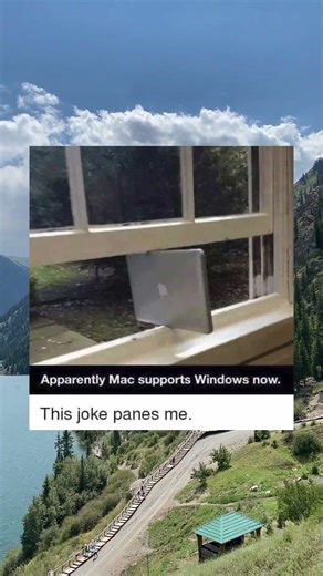 When Tyler takes tech support literally 💀 #macbook #windows #techmemes #shorts