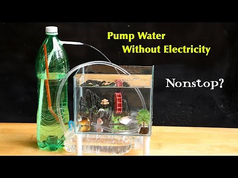 Free Energy Water Pump for Fish Tank - Without Electricity
