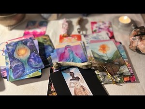 My tarot & oracle practice , the Weaver of 2026, my fave Marseille decks #tarotpractice #tarotmap