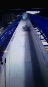 Calgary Skeleton Crash 100+kph