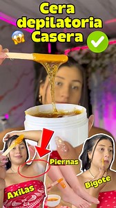 7.3M views · 113K reactions | Cera depilatoria casera #reelsvideoシ #viralreelsシ #reelsfbシ #piel #tips #maquillaje #video #belleza #post #recetas | Nicol cardona | Facebook