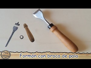 Como hacer un formón para tallar madera