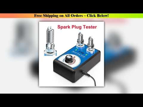 Spark Plug Tester Double hole Diagnostic Tool Car 12V Spark Tester 06000rpm Auto Engine Ignition De