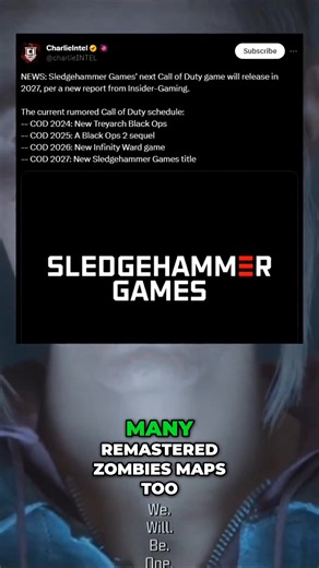 Futuristic COD 2025 revealed SO Early, Zombies Chronicles 2 at last? Black Ops 2 Sequel, MW3 Zombies & COD 2024 Black Ops 6 Gulf War tie-in In this video we’ll be discussing some recent leaks for COD 2024 and 2025 Zombies with two launch maps, one seemingly being on a boat, as well as a city map that could be in West Virginia and/or a TranZit remake with the infamous Jet Gun Wonder Weapon seemingly also returning in COD 2024 Zombies. Round Based will also be getting a year 2 with a Black Ops 2 S